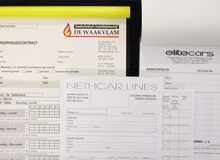 Zakelijk drukwerk, zelfkopierende sets, Rotterdam